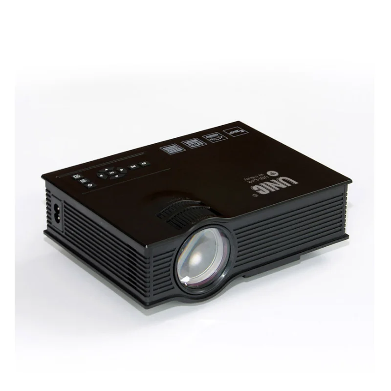 UNIC UC68 Portable LED Projector 1800 Lumens 80 110 ANSI HD 1080p Full HD Video Wifi Projector Proyector Beamer for Home Cinema
