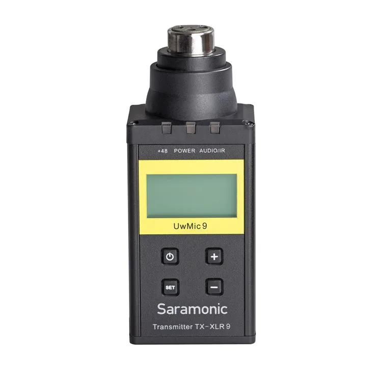 Saramonic UWMIC9 UHF видео вещания интервью петличный беспроводной микрофон системы для Canon Nikon DSLR камеры sony видеокамеры