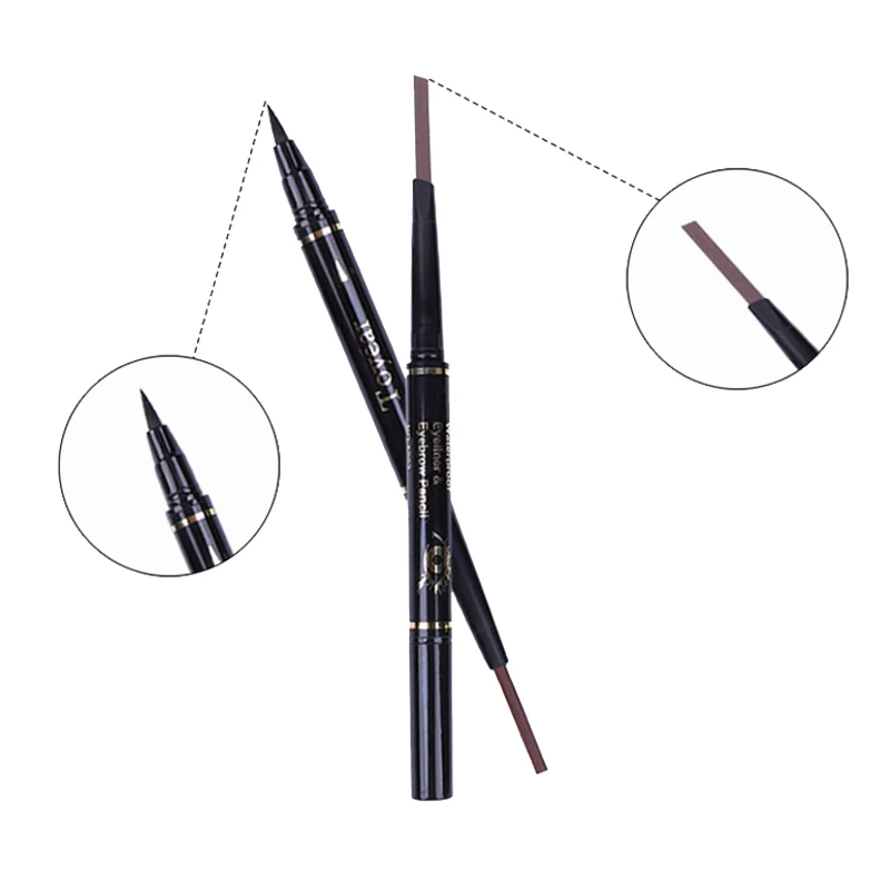 

Waterproof Eyebrow Pencil Double-headed Multifunction Eye Makeup Pen Natural Long-lasting Eyebrow Pencil With Eye Liner