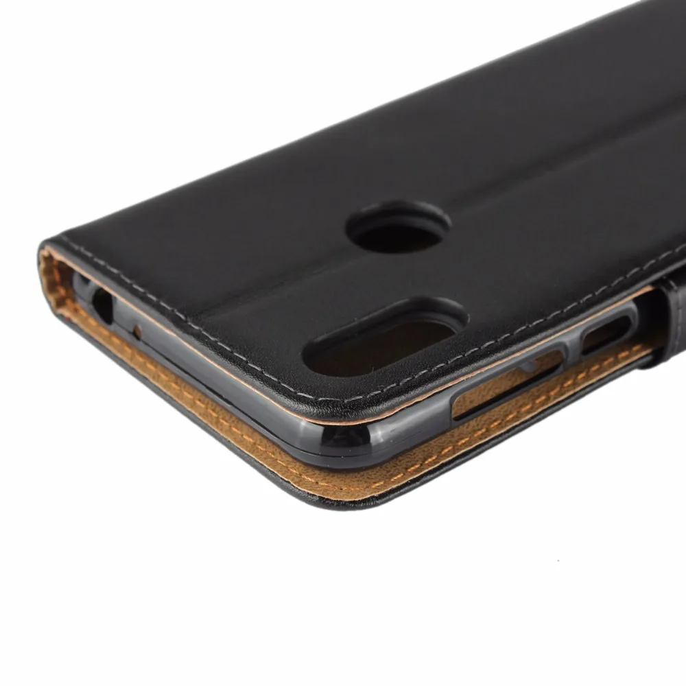 Для Motorola Moto P30 Играть чехол из натуральной кожи ультра тонкий защитный с откидной