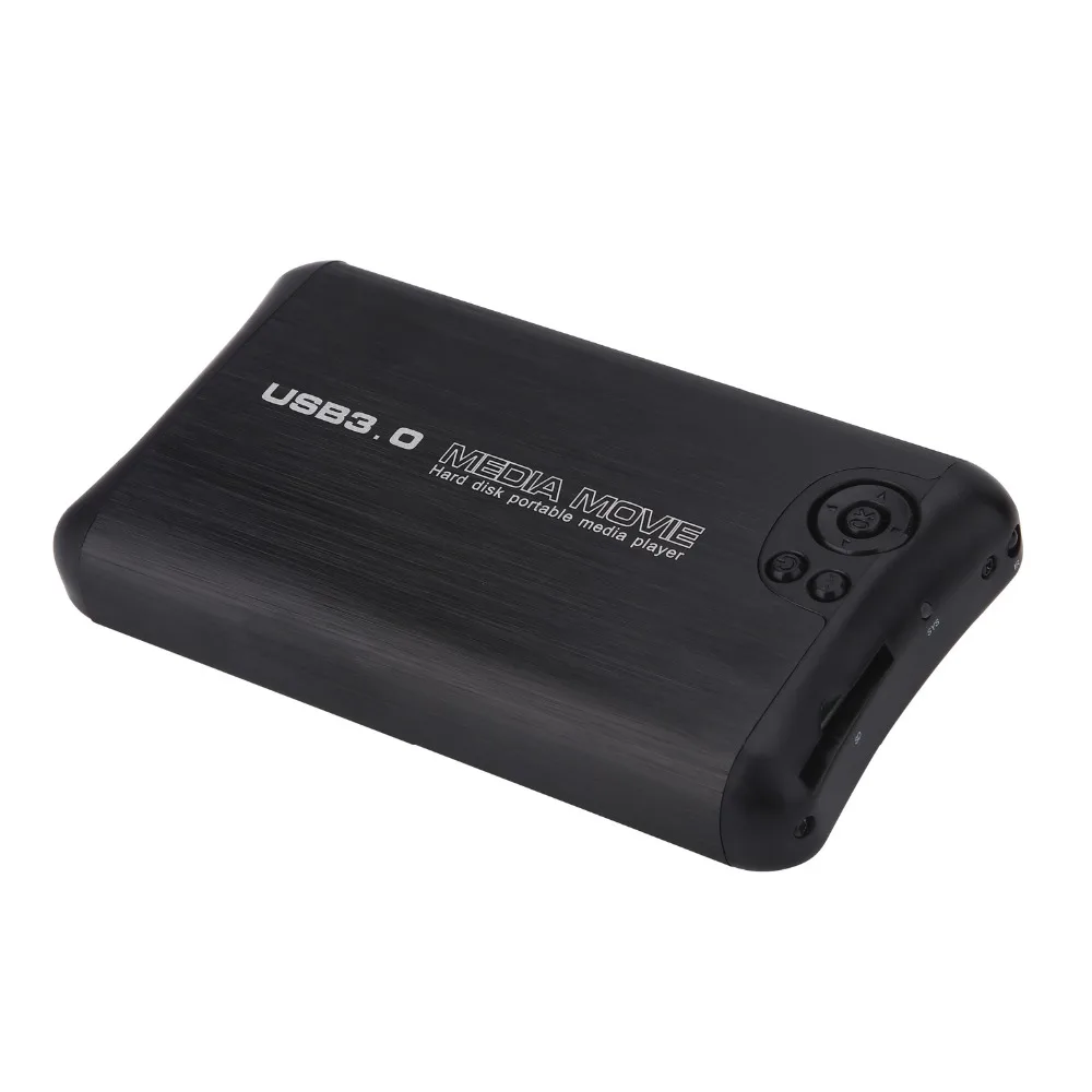 JEDX MP2506 Plus USB 3 0 Портативный медиаплеер Full HD 1080p 2 5 дюйма SATA жесткий диск MKV HDMI AV CX OTG SD