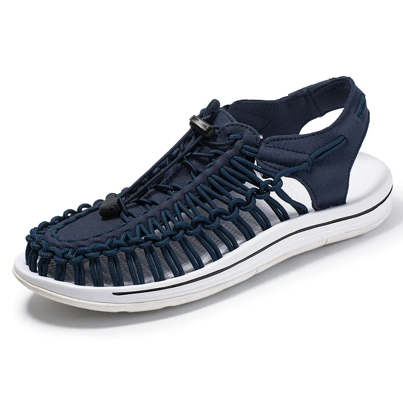 

Men popular sandals men casual knit sandals Big size rome shoes for man summer outdoor shoes couple shoe unisex shoe zy329