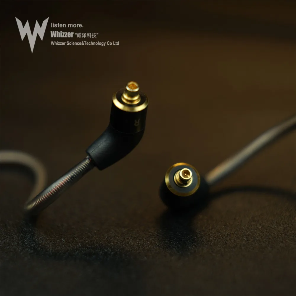 Наушники Whizzer A15 Pro HiFi Bass металлические наушники вкладыши динамические Hi res с