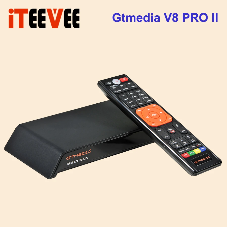 GTMedia V8 Pro2 DVB S2+ T2+ кабель powervu декодер поддержка H.265 Biss ключ CCAM Обновление от V8 золотой