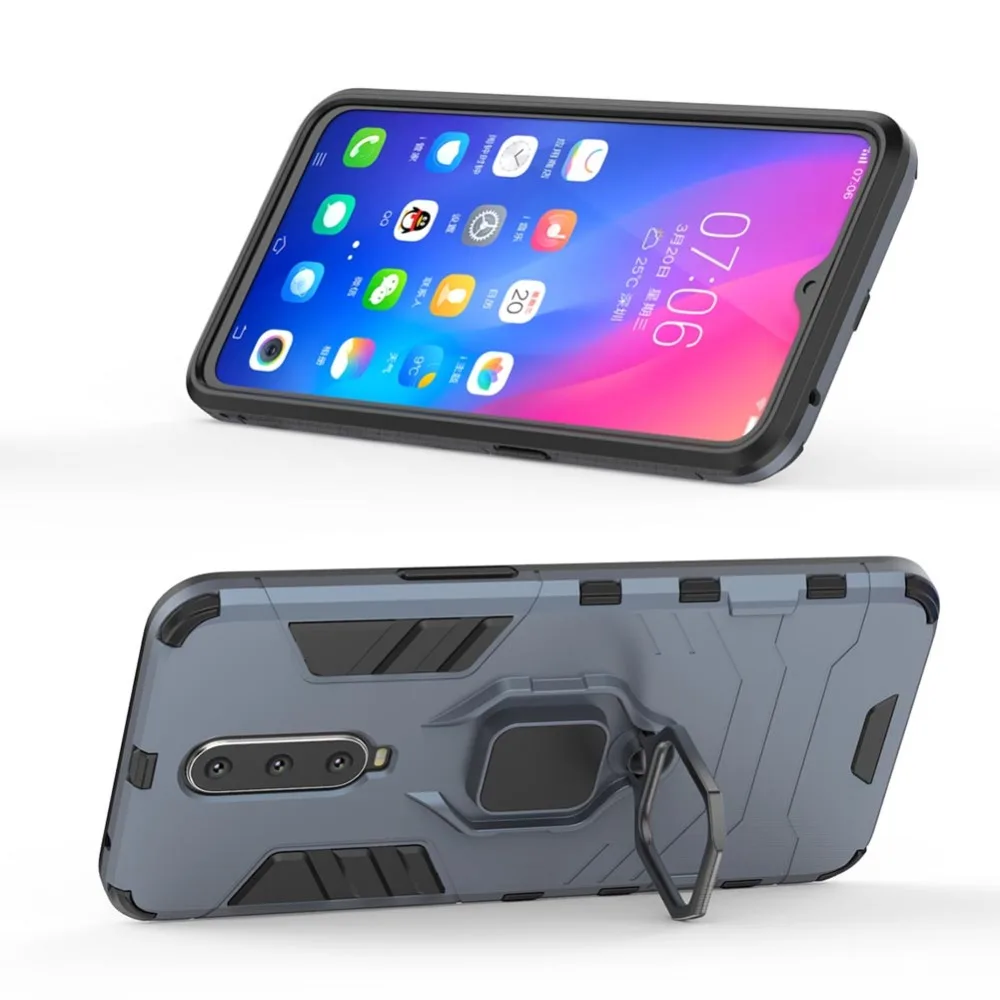 Чехол YeeSite с кольцом-подставкой для xiaomi POCOPHONE F1 POCO противоударный силиконовый