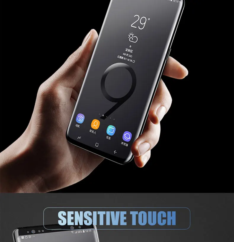 15D полностью изогнутое закаленное стекло для samsung Galaxy S8 S9 Plus Note 8 9 Защита экрана для samsung S7 Edge S9 S8 защитная пленка