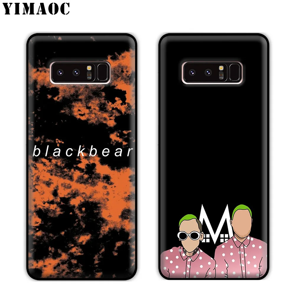 YIMAOC Blackbear Black Bear Rapper Soft Silicone Case for Samsung Galaxy Note 10 Plus 9 8 A9 A8 A6 2018 A5 A3 2017 2016 |
