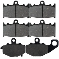 motorcycle front and rear brake pads for kawasaki zx 6r zx6r zx 6r 1995 1996 1997 zx 9r zx9r zx 9r ninja 1994 1995