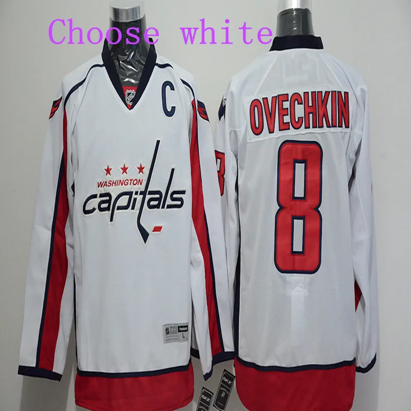 New Quick delivery! Men's #8 Alex Ovechkin Best High quality Hockey Jersey | Спорт и развлечения