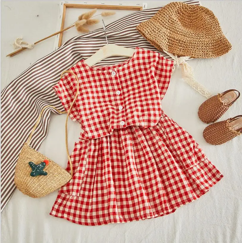 Розничная продажа коллекция 2019 года летние хлопковые комплекты для маленьких