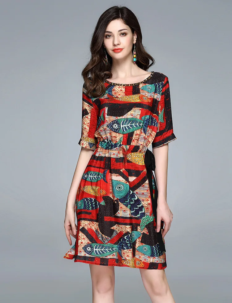 Для женщин Платья для Весна Лето 2017 г. платье Европейский Дизайн ногтей шарик