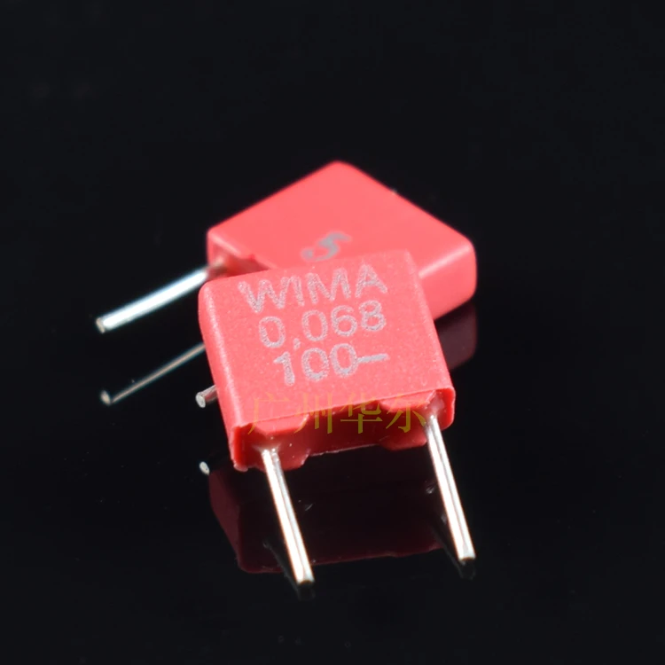 20 штук/50 шт. лицензионный Германия WIMA MKS2 0,068 мкФ 683 100V конденсатор