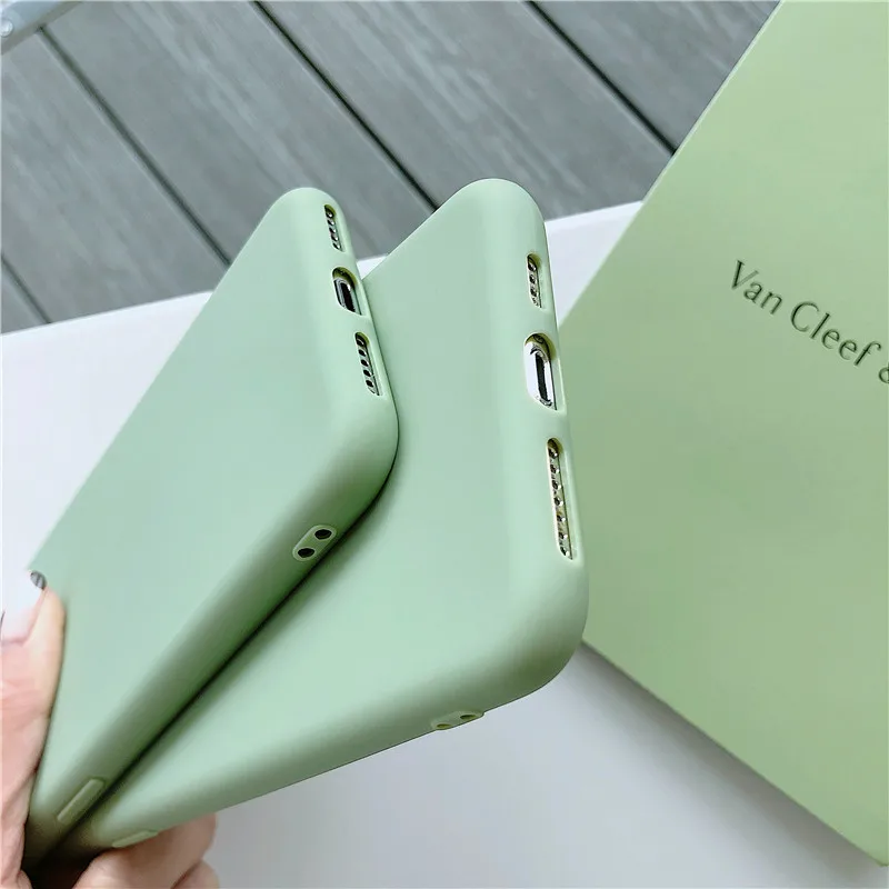 Чехол для Iphone X Xs Max 6s 7 8plus Xr из мягкого ТПУ|Бамперы| |