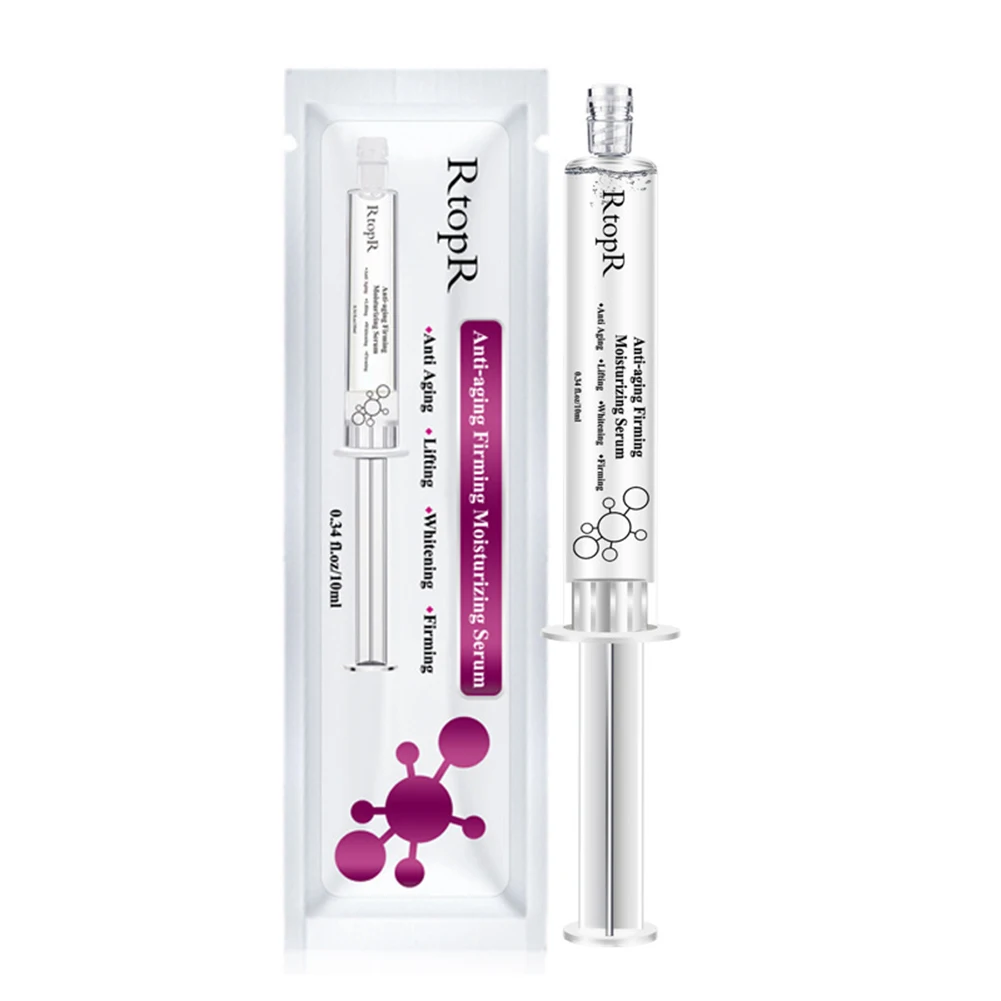 10ml Water needle Отбеливающий увлажняющий уход за лицом эссенция жидкость с гиалуроновой кислотой против морщин против старения коллаген эфирное масло для ухода за кожей TSLM2 - Вес нетто: 10ml Water needle
