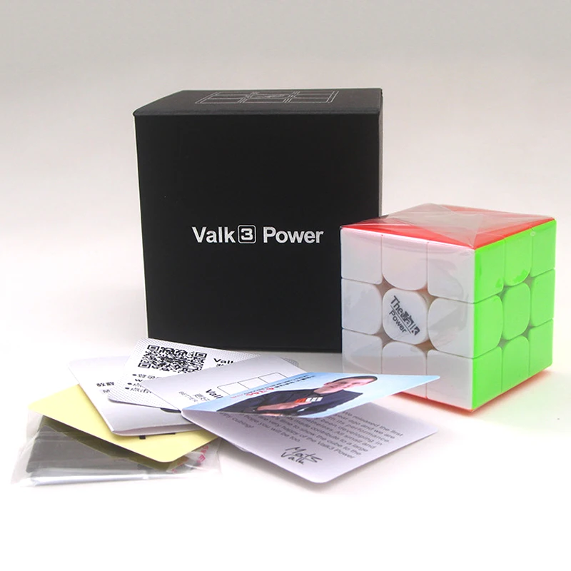 Valk 3 Power M Магнитный куб 3x3 Мини Размер скоростной Qiyi кубов соревнований игрушка WCA