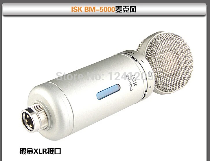 Оригинальный конденсаторный микрофон ISK профессиональный для записи на