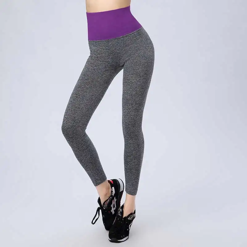 Женские быстросохнущие леггинсы для тренировок с высокой талией и пуш-ап