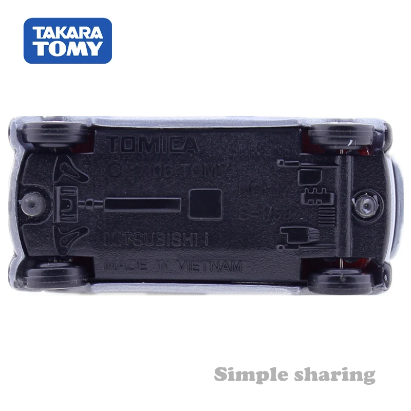Tomica № 117 Mitsubishi I (глаз) миниатюрный автомобиль масштаба 1:58 Takara Tomy Авто двигатели