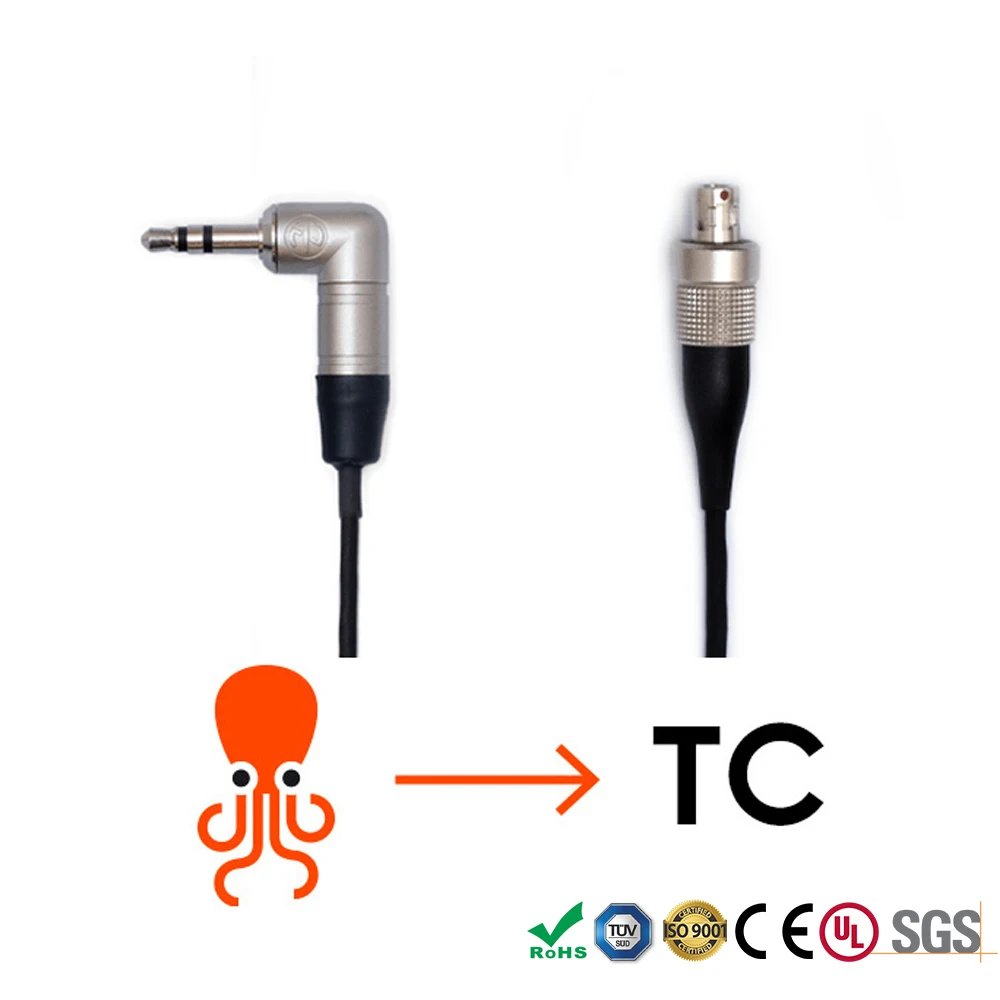 Кабель Neutrik 3 5 мм Jack to FVB 00 Pin Male Timecode для A10 TX передатчика от Zaxcom ZFR 400
