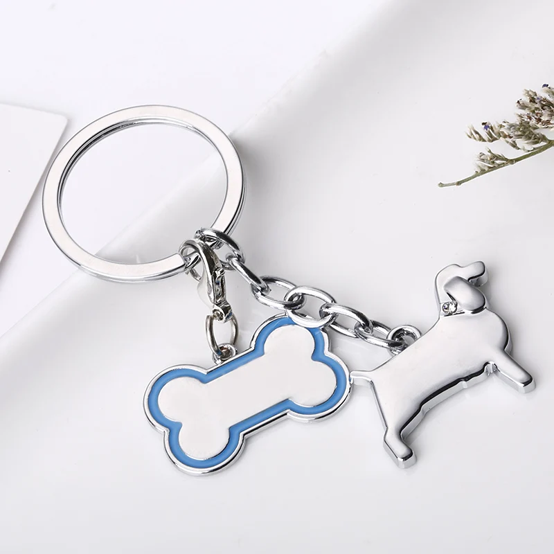 Новое поступление 2019 брелок милые брелки в виде таксы костяной кулон двойной для