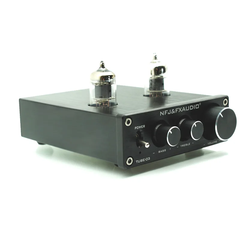 FX AUDIO TUBE 03 MINI Bile 6J1 предусилитель ламповый усилитель буферный регулировка басов