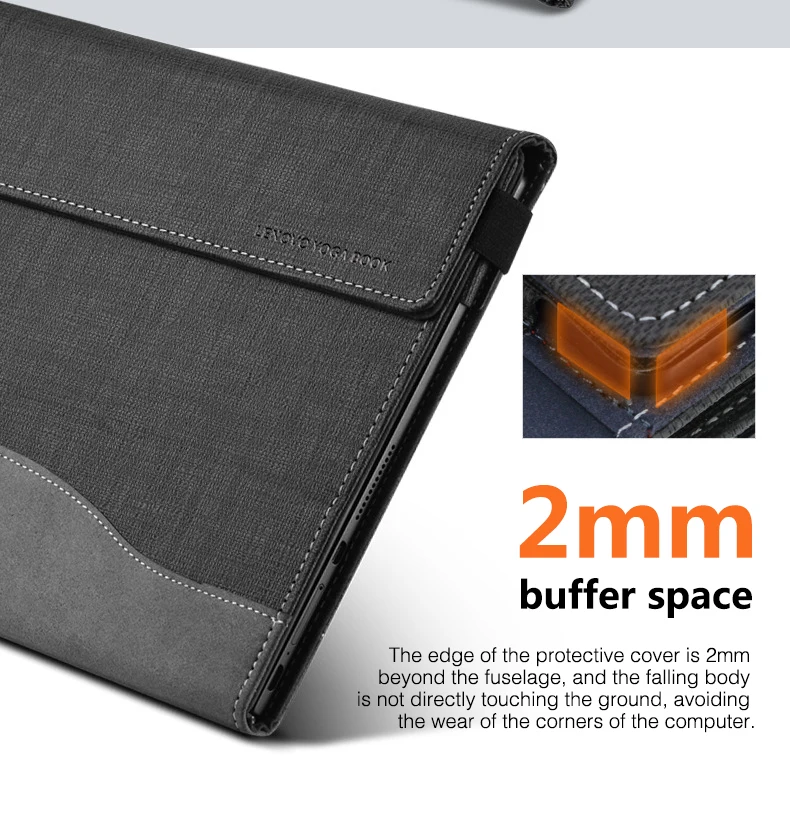 Защитный чехол для lenovo Yoga book 10,1 дюймов, кожаный флип-чехол для lenovo Yoga, чехол для ноутбука, Ультратонкий чехол для ноутбука в деловом стиле