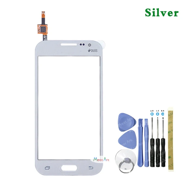 Высококачественный 4," для samsung Galaxy Core prime G360 G361 ЖК-дисплей с сенсорным экраном дигитайзер Датчик - Цвет: Only Silver Touch
