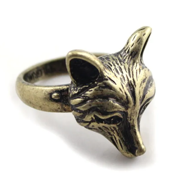 Женское Винтажное кольцо с головой животного 6 шт./лот 17 мм 18 мм|fashion rings for women|rings