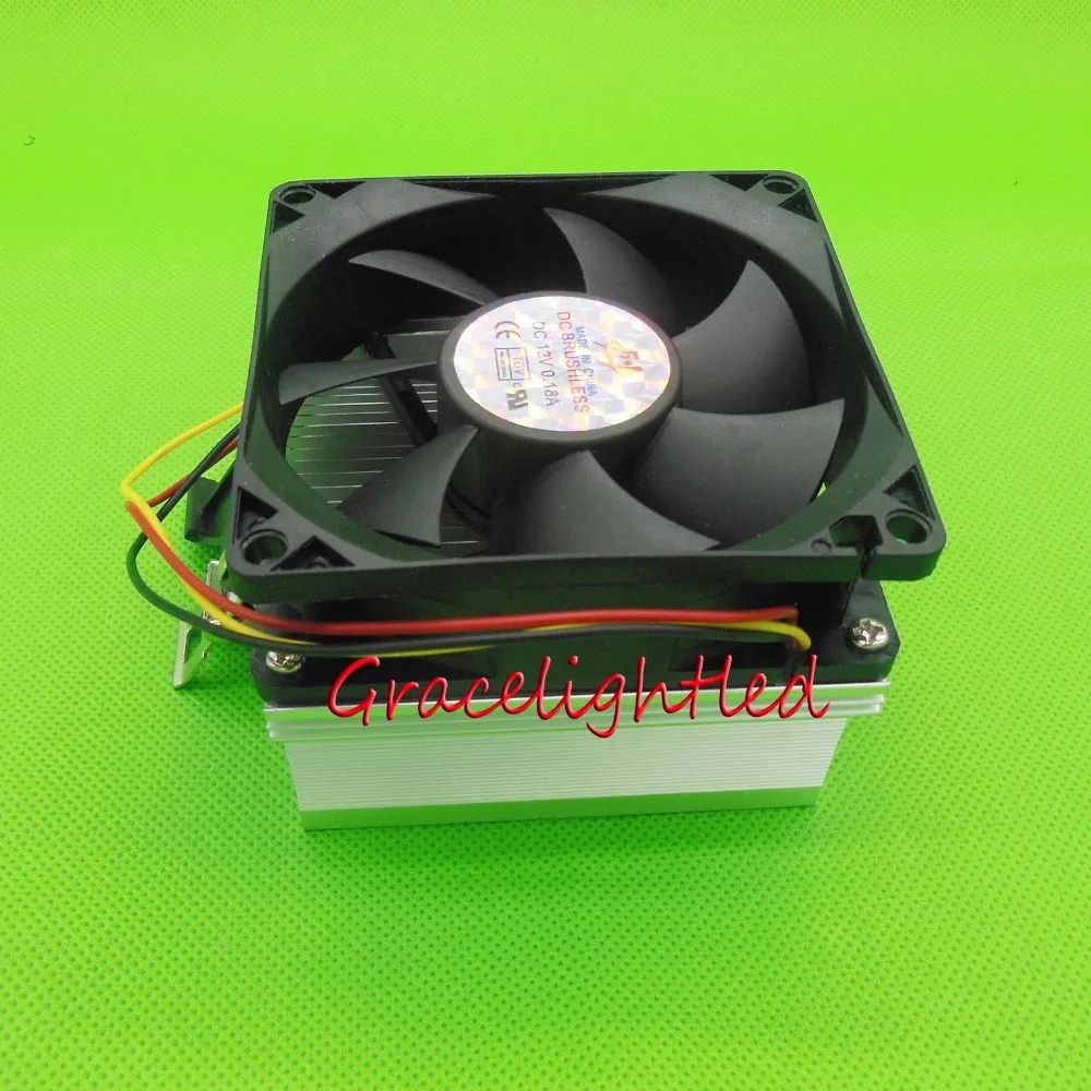 Алюминиевый вентилятор охлаждения для радиаторов 1 шт. 20 Вт 50 100 Светодиодная