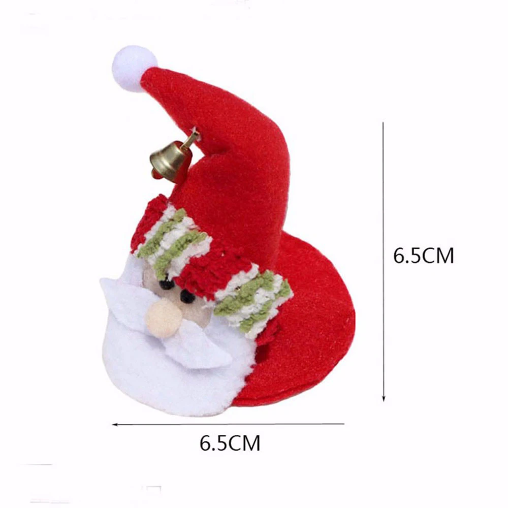 1 шт круглые подставки для рождественской вечеринки подстаканник Санта Клауса