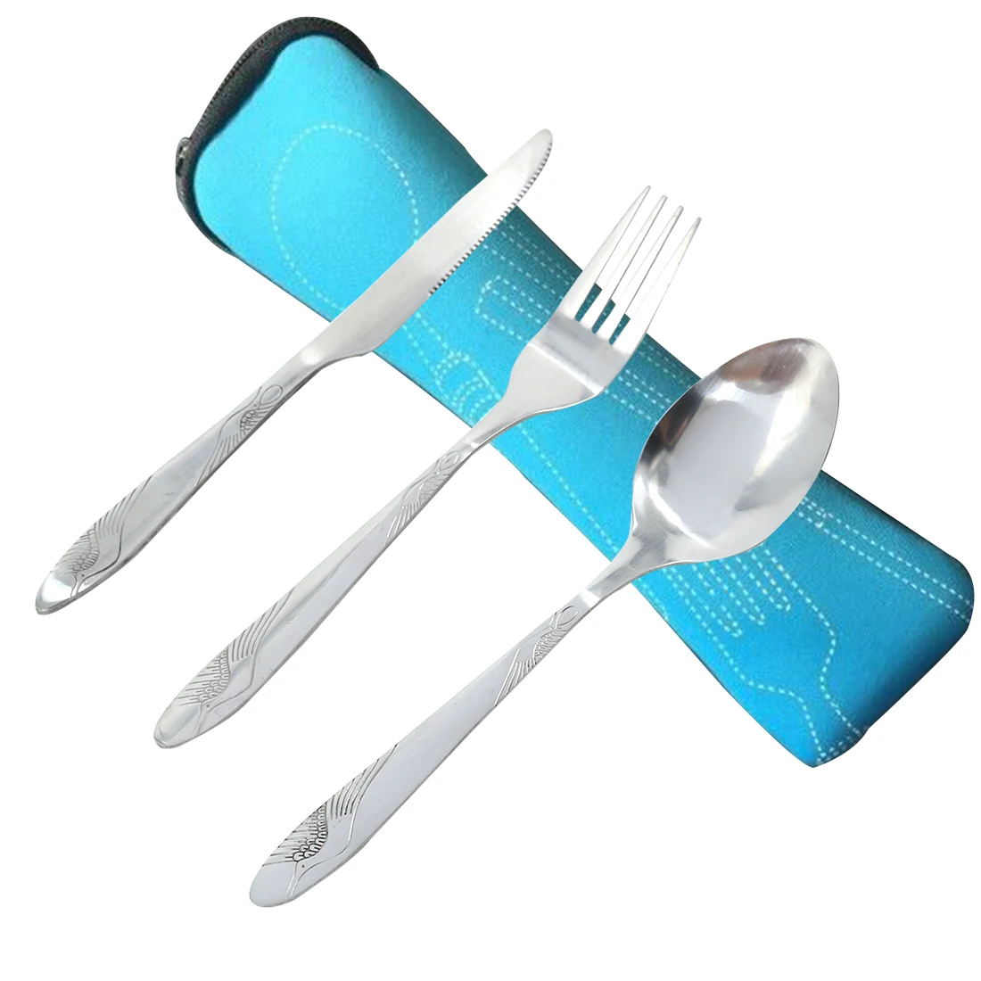 Набор столовых приборов из нержавеющей стали iTECHOR набор посуды легкий уличный