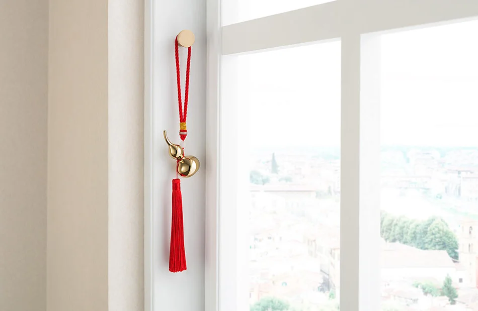 Xiaomi Tongshifu Lucky Brass Gourd PVD золотое покрытие милый нежный подлинная жизнь эстетическое украшение желаний бутылка подарок