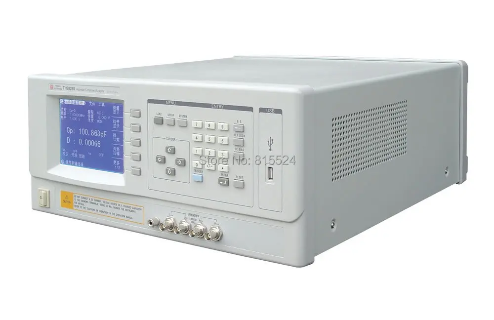 20 Гц 1 МГц 100M Ом 0.05% точность Tonghui TH2828S LCR метр|meter ph|meter motorcyclemeter cable |