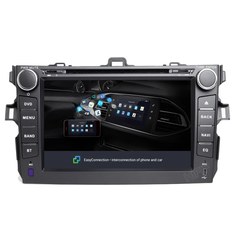 Автомагнитола 2 Din 8 дюймов Android 10 для Toyota Corolla 2007 2011|Автомагнитолы| |