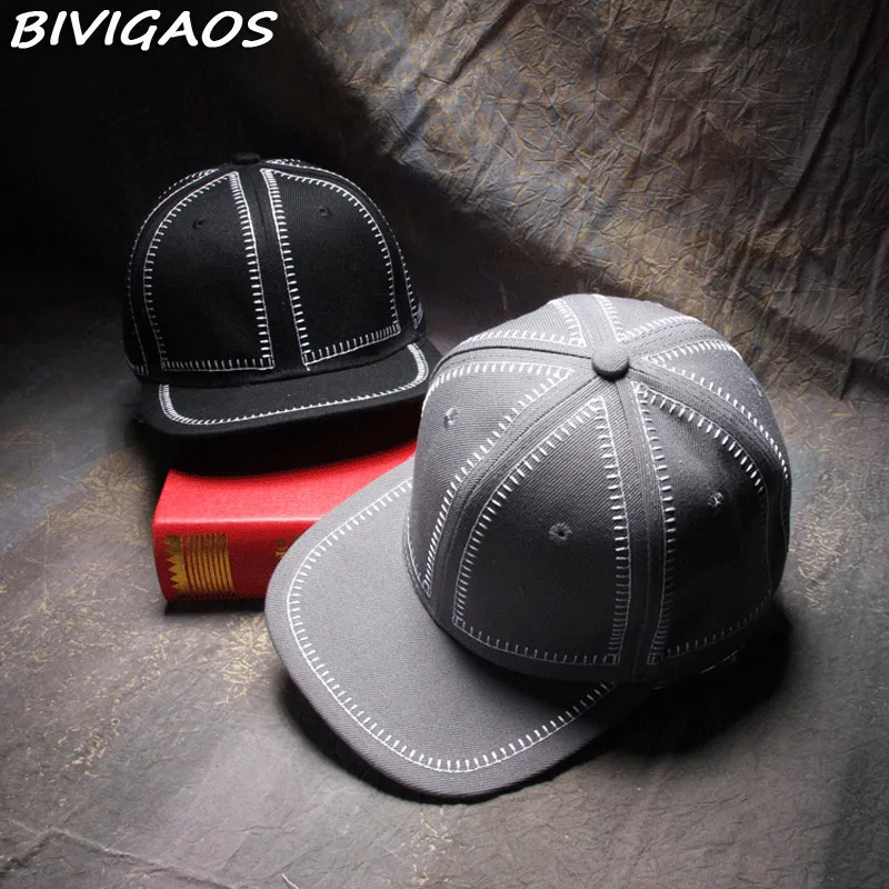 Новинка 2016 черные и серые бейсболки с косточками простые шапки в колледжском