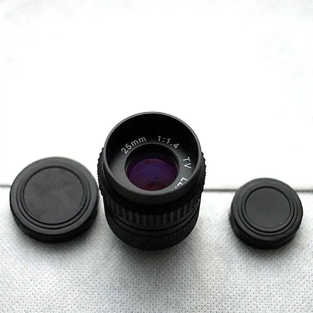 25 мм F1.4 CCTV фильм объектив+ C крепление для Canon EOS M M2 M3 M5 M6 M10 беззеркальная камера