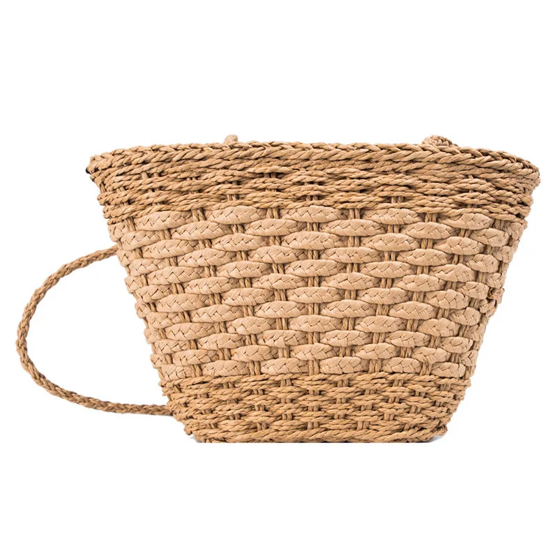 ABDB-New Summer Women'S Bag Large-Capacity Fashion Woven Shoulder Big Wild Straw Tide | Багаж и сумки