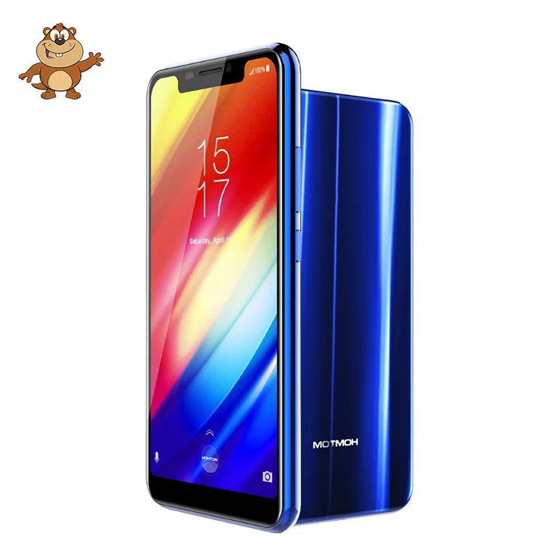 Оригинальный HOMTOM H10 5 85 дюймов Android 8 1 4 Гб + 64 ГБ мобильный телефон отпечаток пальца