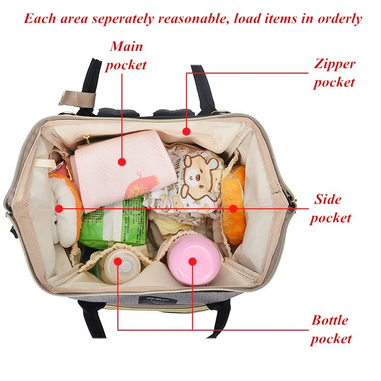 Модная сумка для подгузников водонепроницаемый рюкзак путешествий