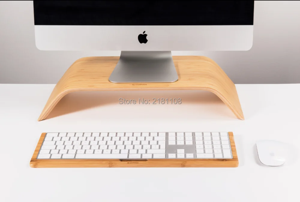Samdi деревянная Bluetooth клавиатура подставка держатель для Apple Волшебная клавиатура с цифровой клавиатурой MQ052LL/A A1843
