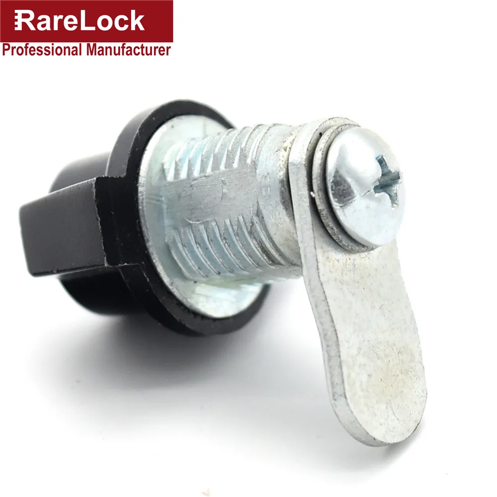 Черный замок для шкафов GJA37 из цинкового сплава мебели с ручкой бабочкой Cerradura|lock