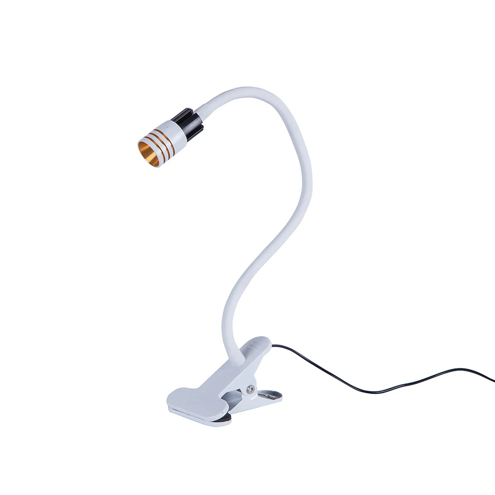 3W светодиодный настольная лампа Гибкая 360 градусов с зажимом USB Питание