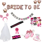 Повязка на голову для девичника вечерние для невесты