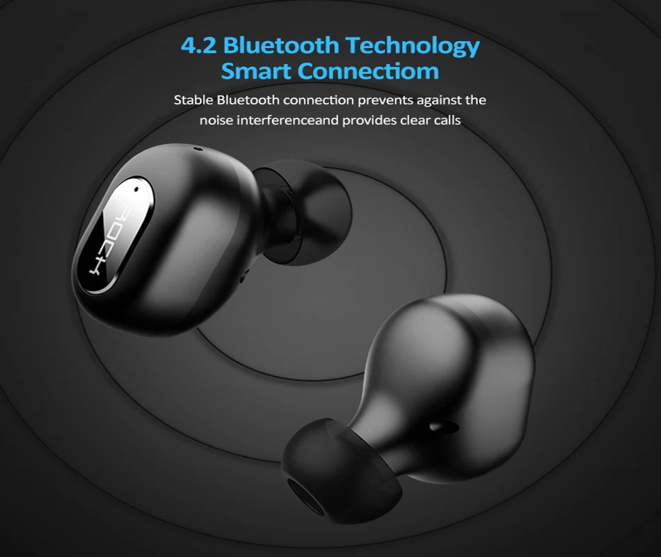 ROCK USB Автомобильное зарядное устройство адаптер с беспроводными Bluetooth наушник с микрофоном громкой связи Наушники для iPhone 7 samsung huawei