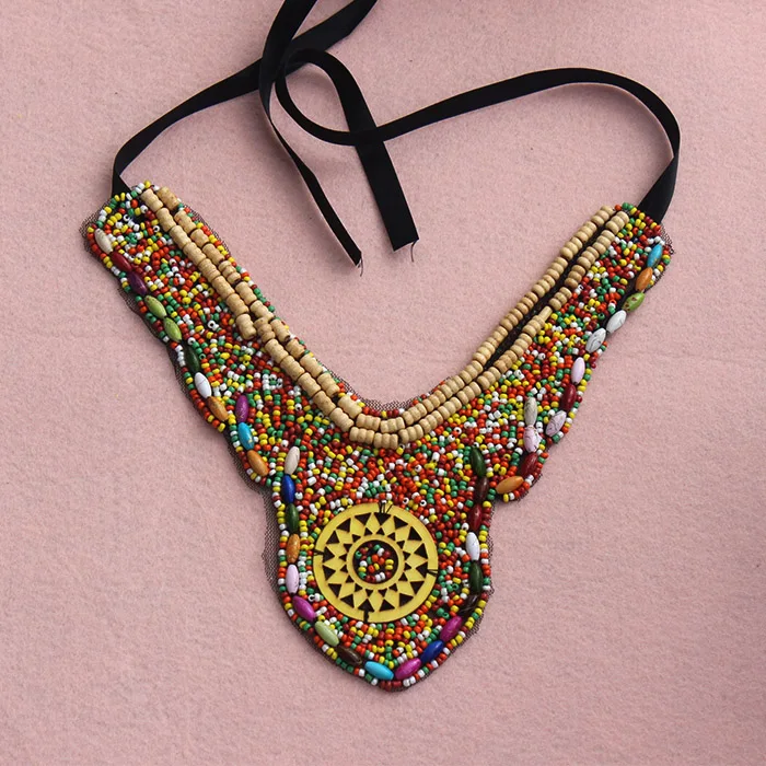 Новинка 2015 винтажное ювелирное изделие массивное ожерелье Женский уникальный