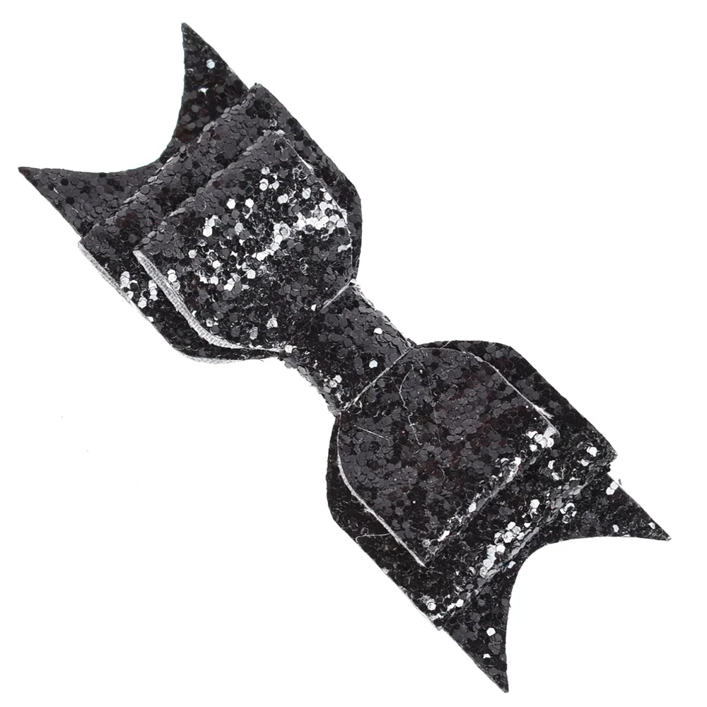 Заколки для волос с большим блестящим бантом девочек 1 шт. детские заколки в