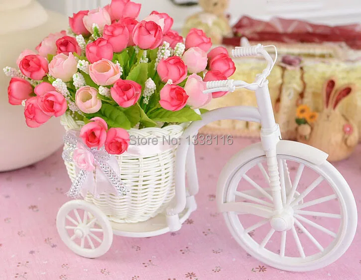 Горячая Распродажа пластиковая ротанговая плетеная ваза включающая