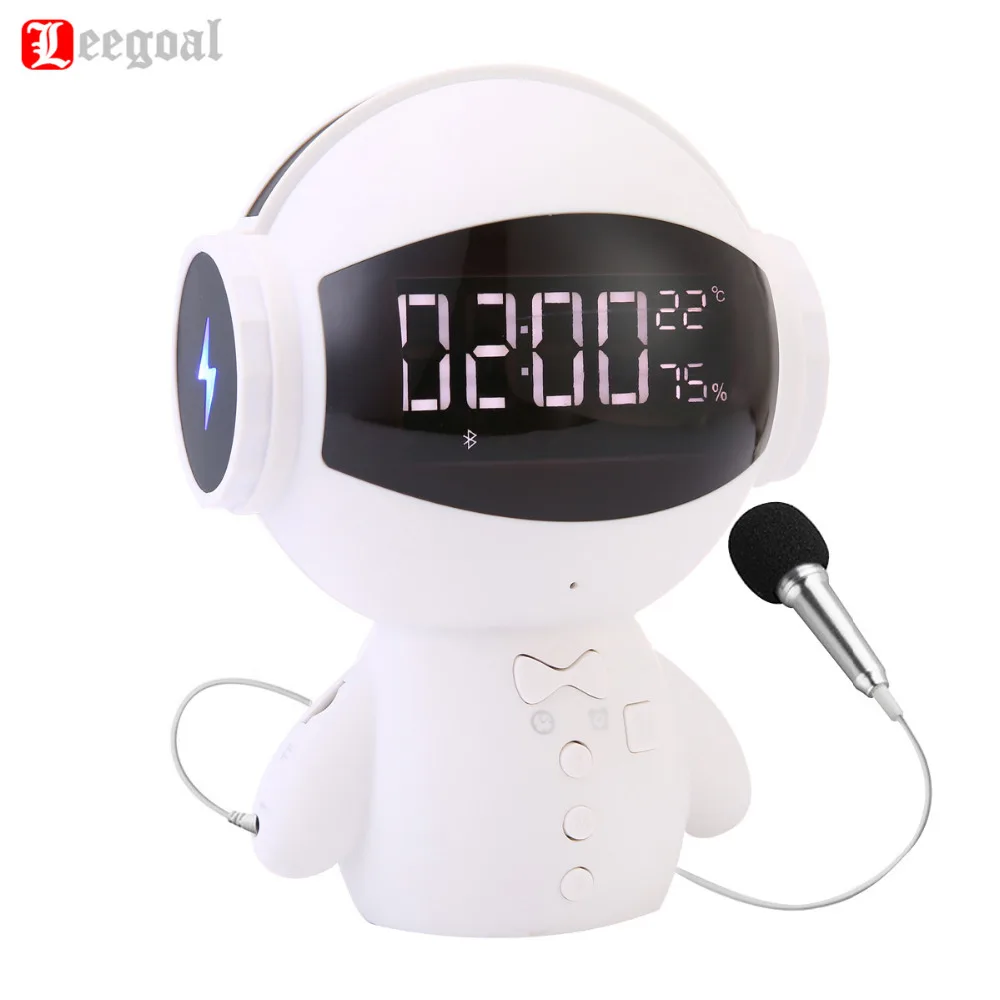 Leegoal Интеллектуальный мини-робот Bluetooth BT динамик умный робот милый Портативный