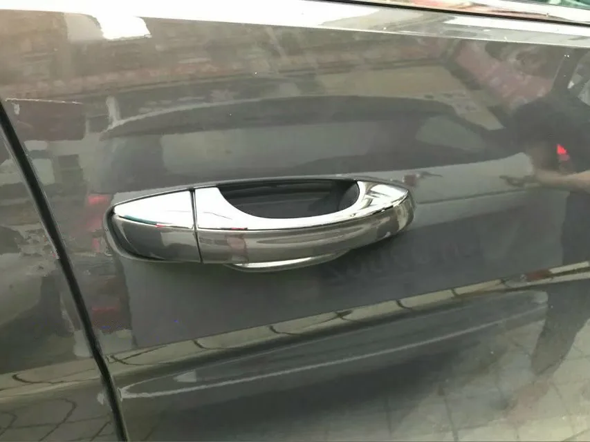 8 шт. хромированные автомобильные наклейки на дверную ручку для Volkswagen VW Teramont Atlas