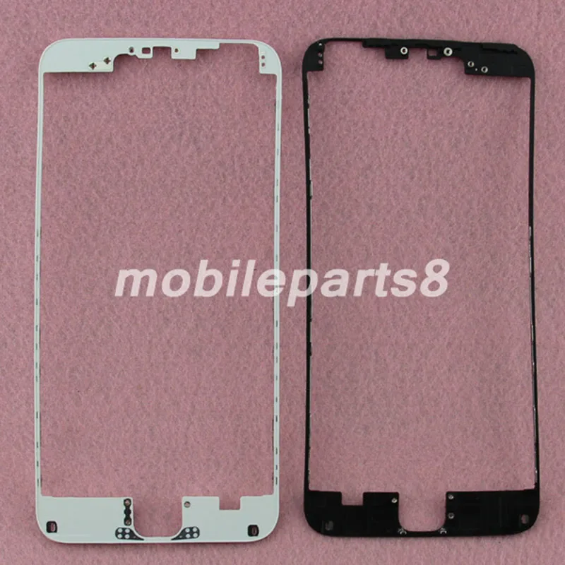 Сменные детали с рамкой для iPhone 6 plus ЖК-рамка черного или белого цвета клейкими